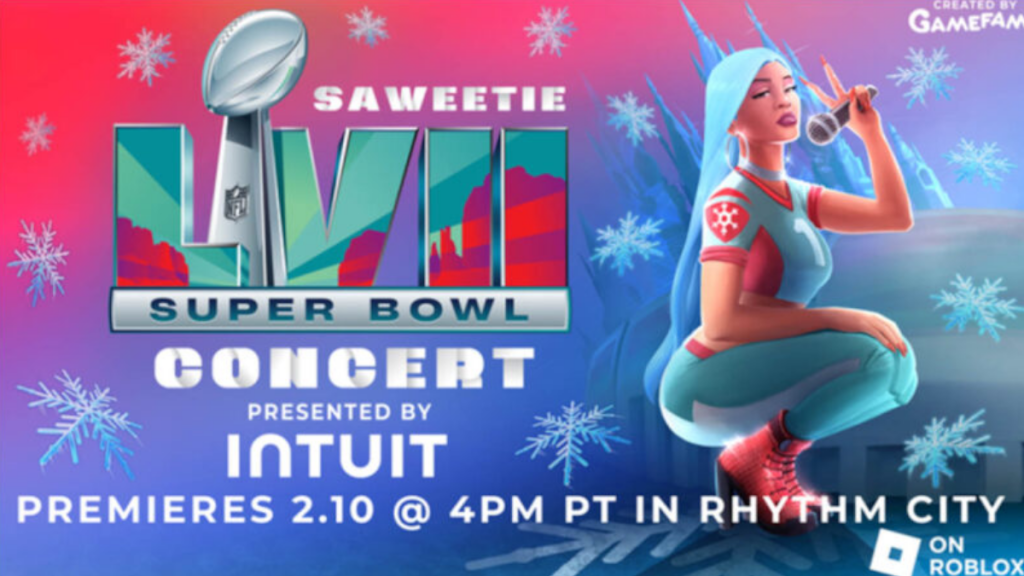 Roblox to host a free virtual Super Bowl concert featuring Saweetie